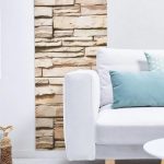 فویل خود چسب چیبو آلمان در ظاهر دیوار سنگی